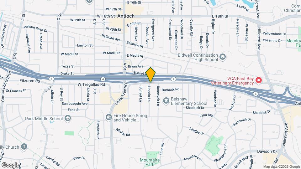 2701 Lincoln Ln Mapa y Detalles de la Ubicación