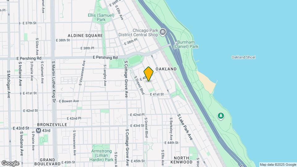 4014 S Ellis Ave Map and Location Details