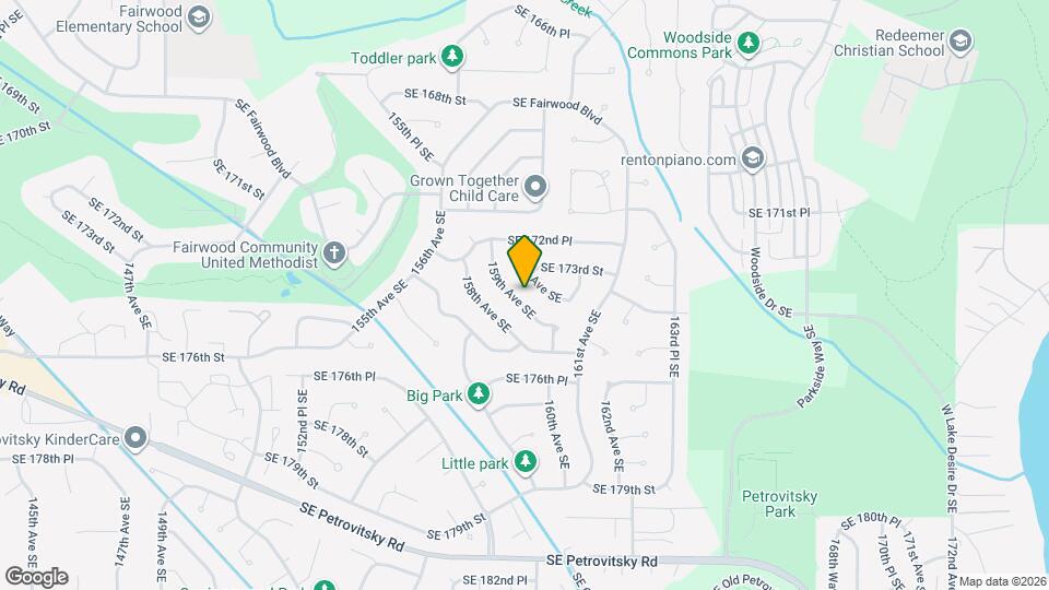 17400 159th Ave SE Map and Location Details