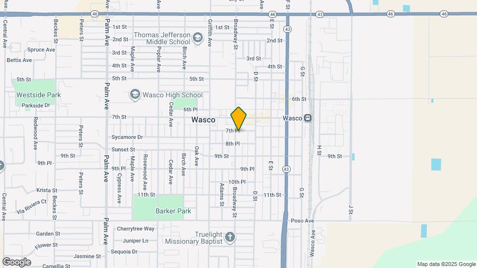 720 Broadway St Map and Location Details