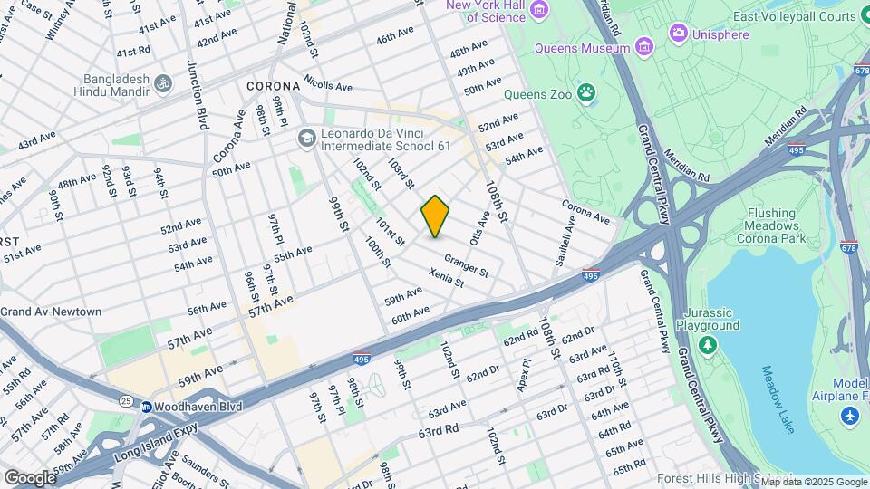 5727 Granger St Map and Location Details