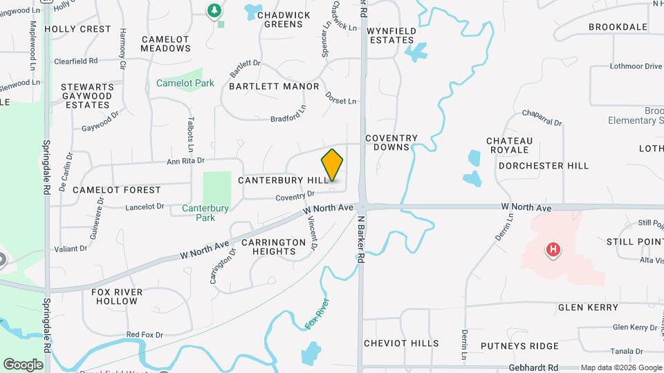 20550 Coventry Dr Map and Location Details
