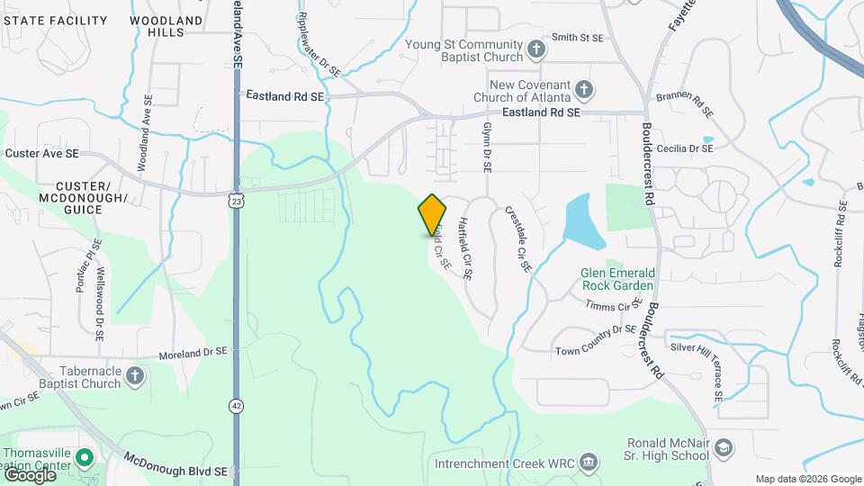 2561 Lewfield Cir SE Map and Location Details