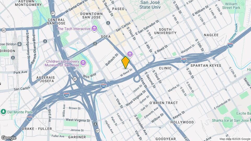 73 W Reed St Map and Location Details