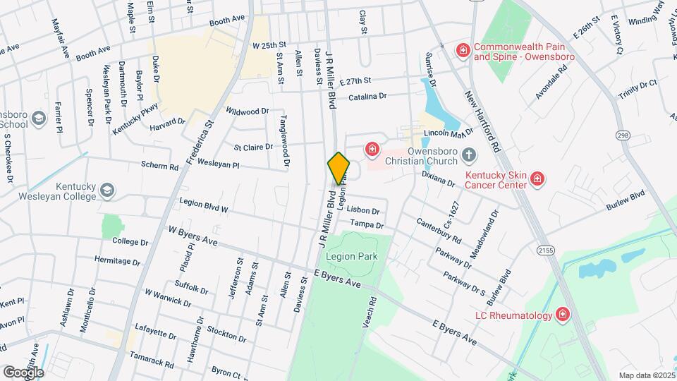 3008 Legion Park Dr Map and Location Details