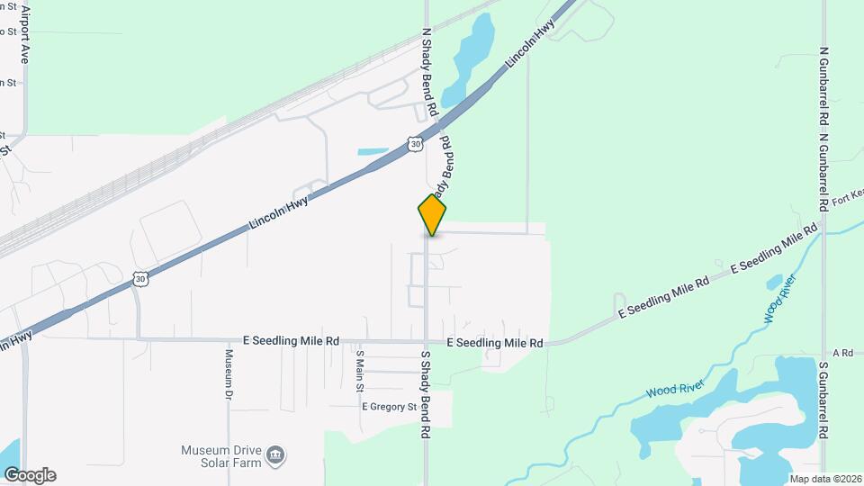 411 N Shady Bend Rd Map and Location Details