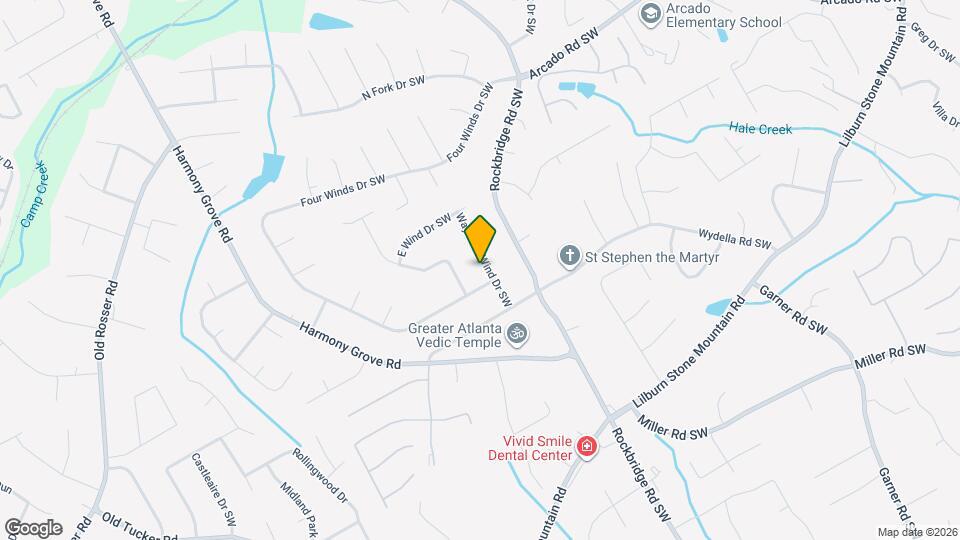 399 Wayward Wind Dr SW Map and Location Details