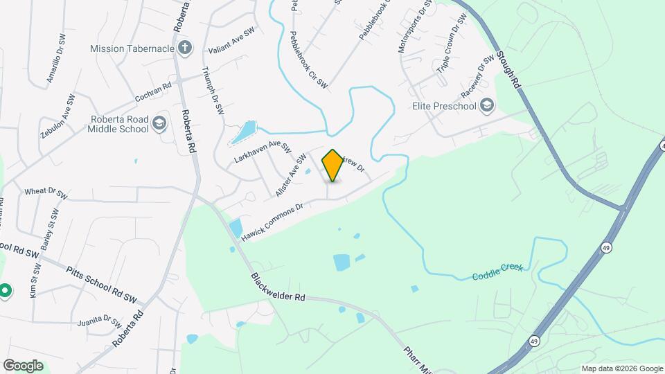 4991 Astonshire Ln Mapa y Detalles de la Ubicación