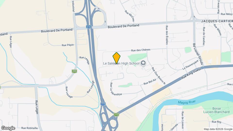 115-125 Landry Rue Map and Location Details