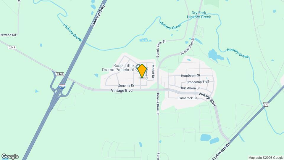 4701 Napa Valley Dr Map and Location Details