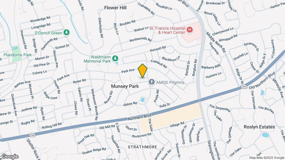 695 Hunt Ln Map and Location Details
