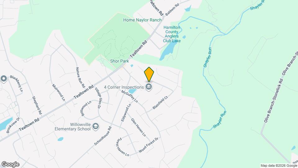 4599 Allison Ln Map and Location Details