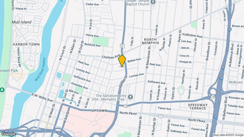 650 Keel Ave Mapa y Detalles de la Ubicación