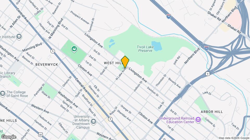 194 N Lake Ave Map and Location Details