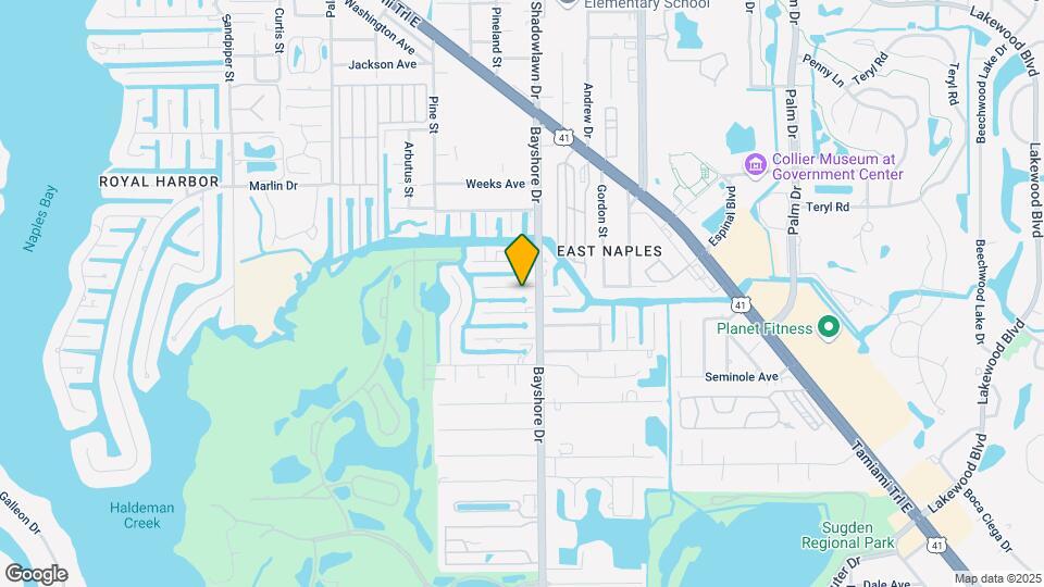2836 Shoreview Dr Mapa y Detalles de la Ubicación