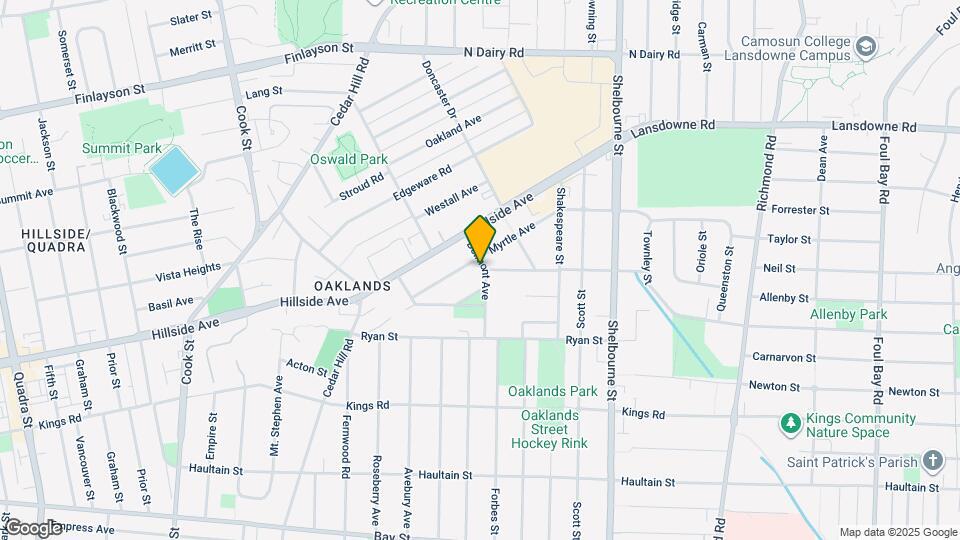 2888 Belmont Ave Map and Location Details