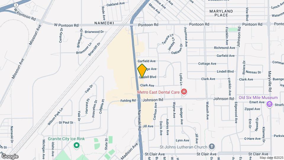 1508 Lindell Blvd Map and Location Details