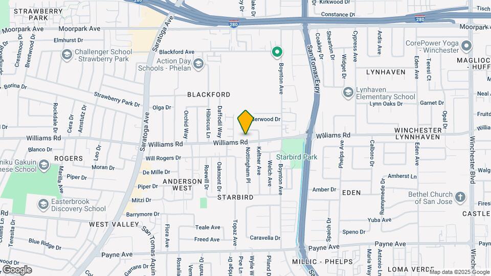 3843 Williams Rd Map and Location Details