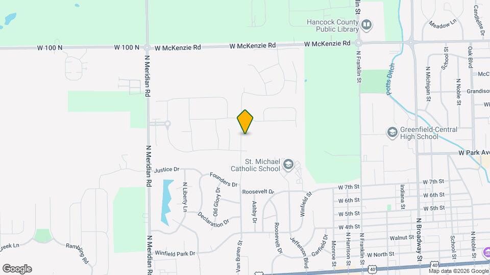 645 Van Buren St Map and Location Details