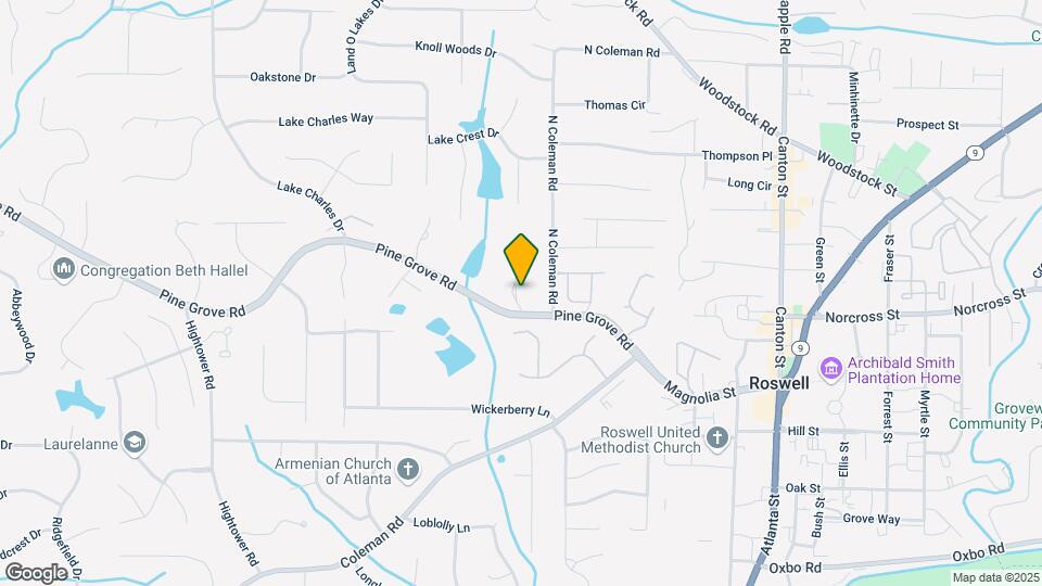345 Pine Grove Rd Map and Location Details