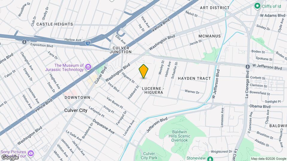 8938 Hubbard St, Unit 8938 Map and Location Details