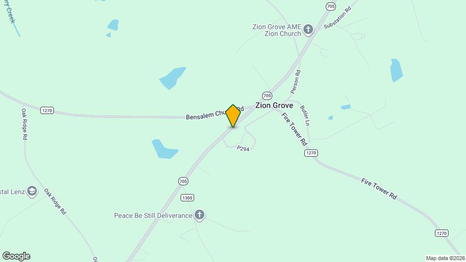 9875 NC-705 Map and Location Details