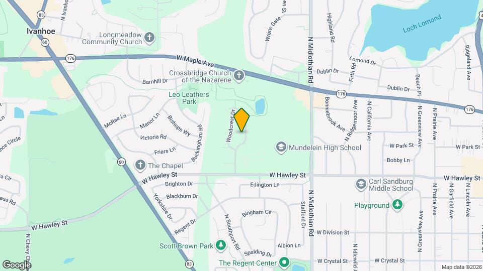 548 Woodhaven Dr Map and Location Details