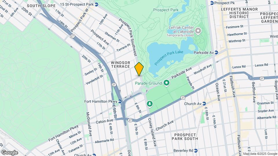 199 Prospect Park SW Mapa y Detalles de la Ubicación