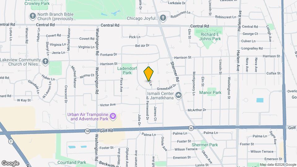 226 Fernwood Ln Map and Location Details