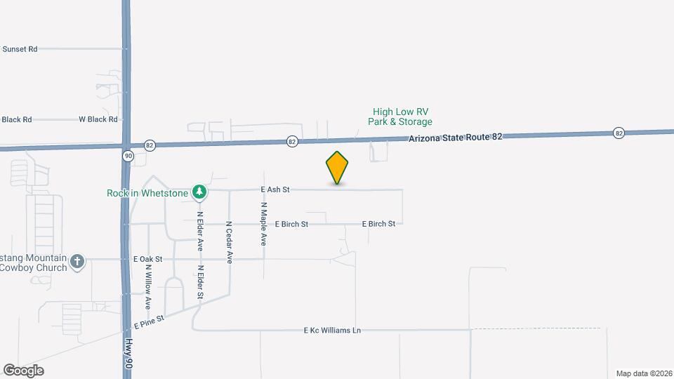 537 E Ash St Map and Location Details