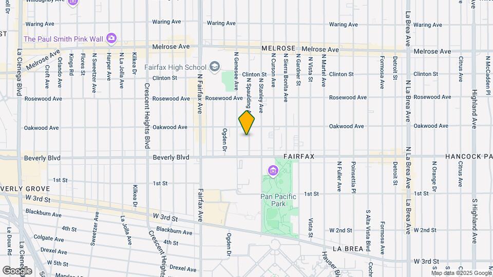347 N Spaulding Ave Mapa y Detalles de la Ubicación