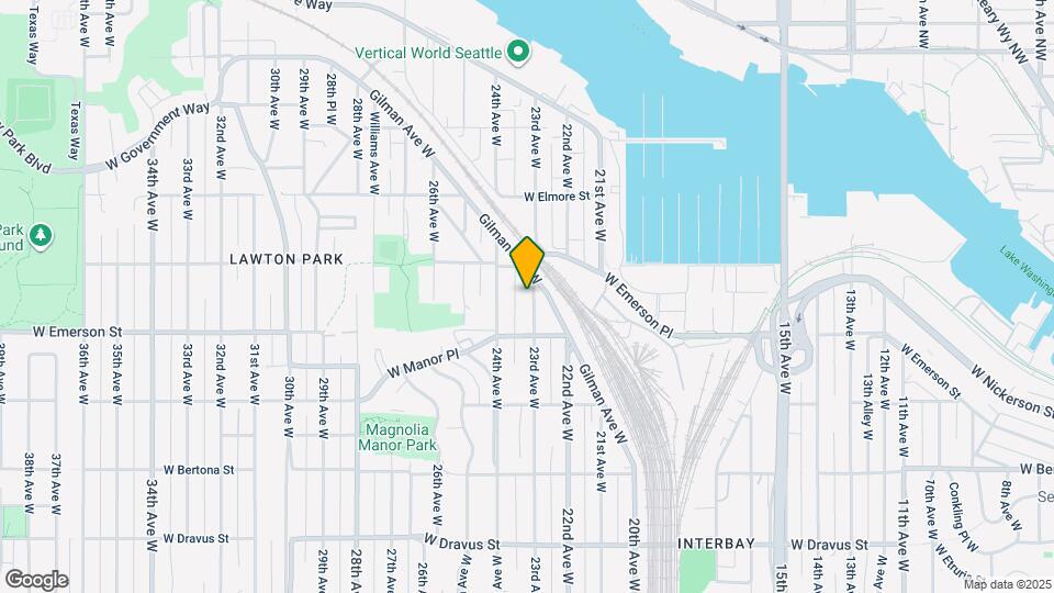 3831 23rd Ave W Map and Location Details