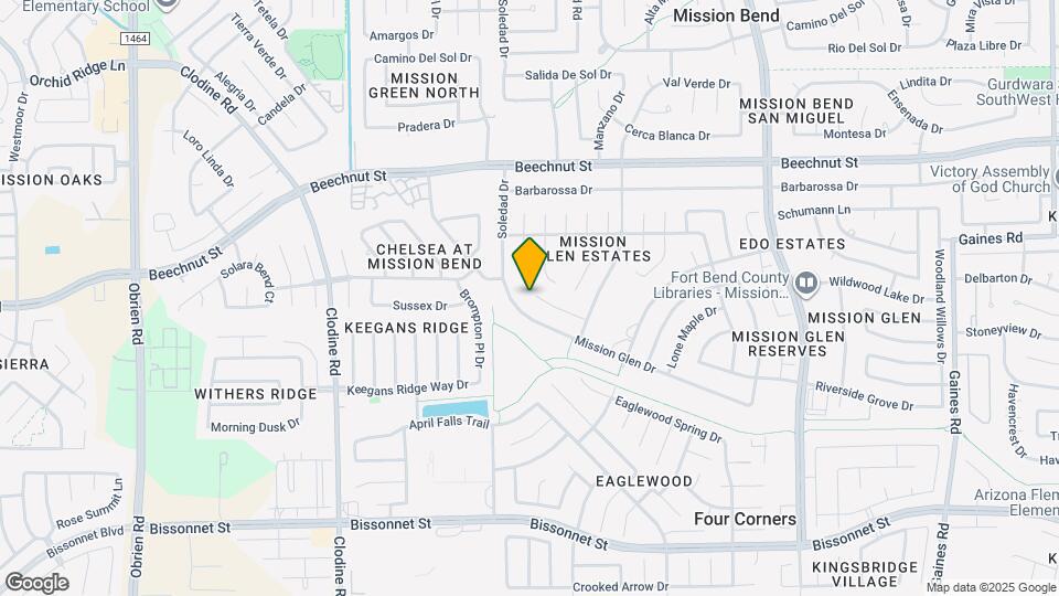 16147 April Ridge Dr Map and Location Details