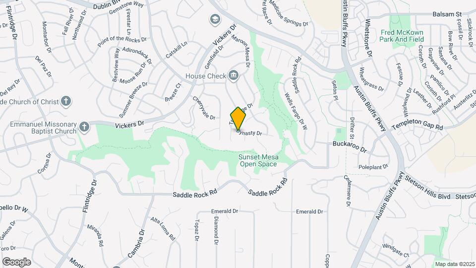 4325 Dynasty Dr Map and Location Details