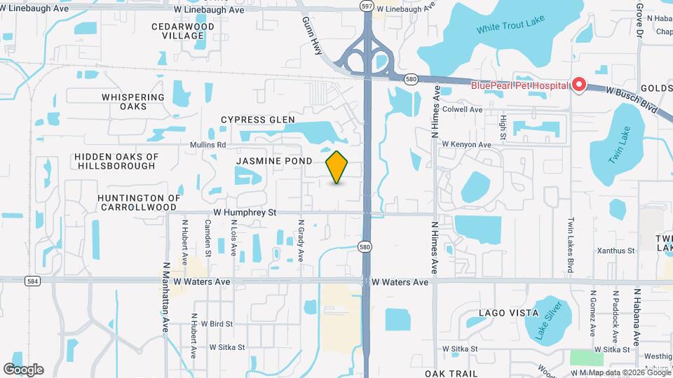 8605 Champlain Ct Map and Location Details