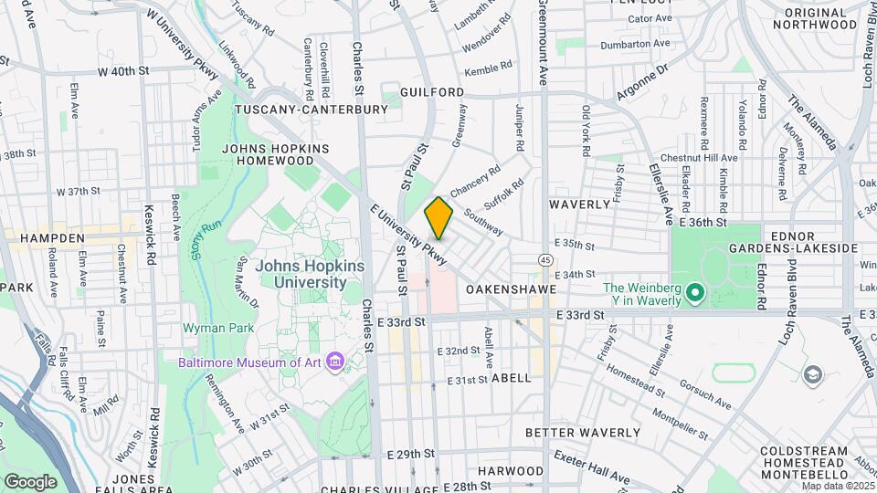 210 E University Pkwy Map and Location Details