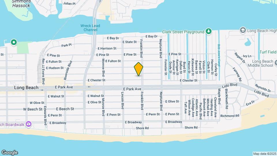 459 E Chester St Mapa y Detalles de la Ubicación