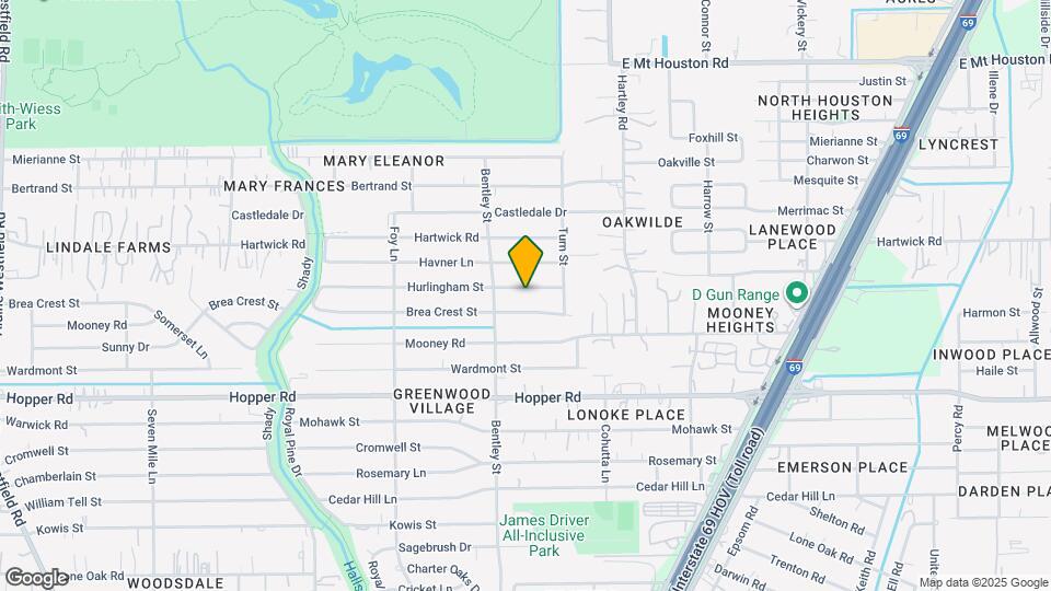 3422 Hurlingham St Map and Location Details