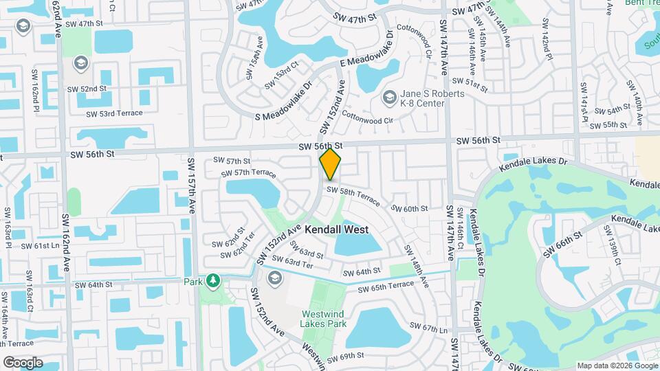 15130 SW 58th St Map and Location Details