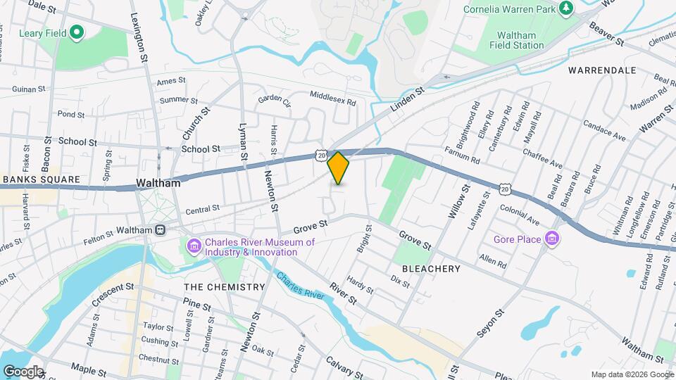116 Massasoit St, Unit 1 Map and Location Details