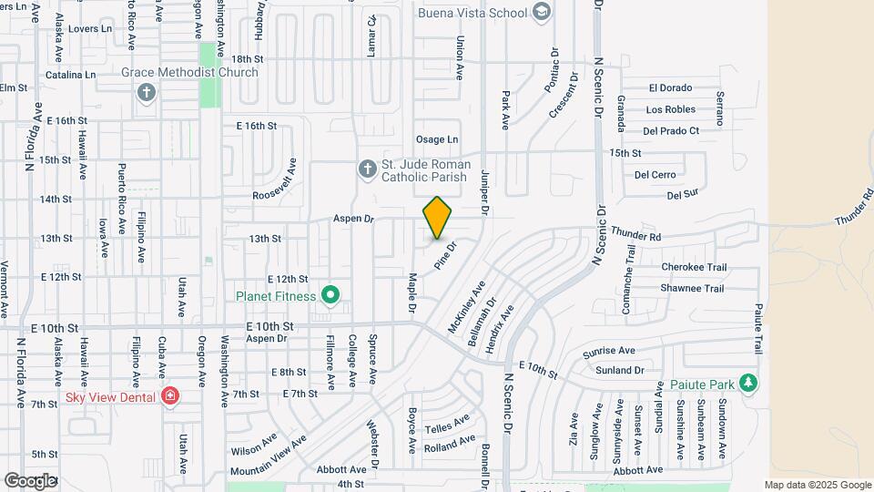 2306 Willow Dr Map and Location Details