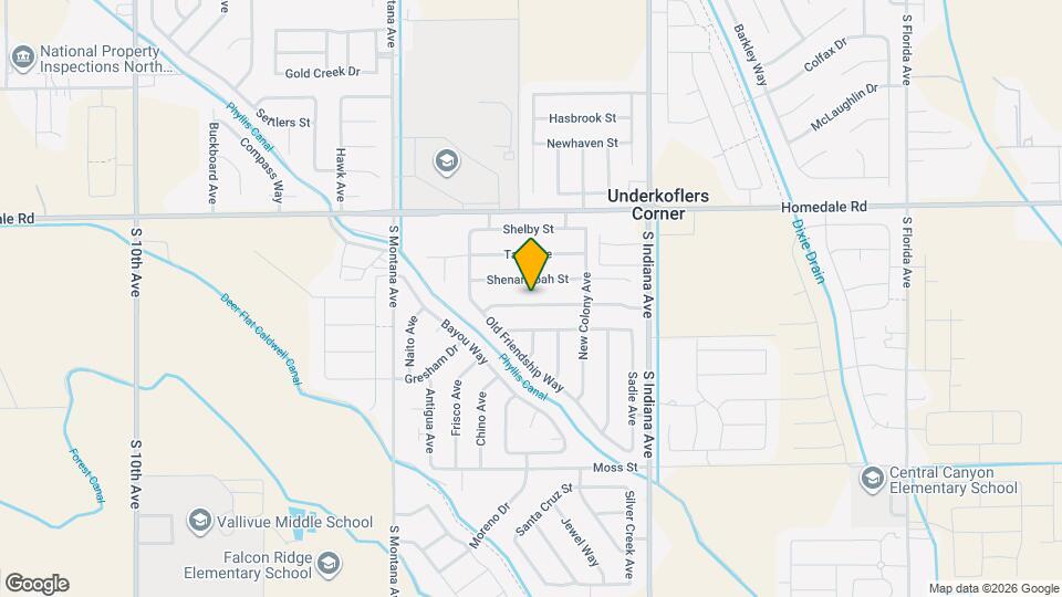 14232 Carolina St Map and Location Details