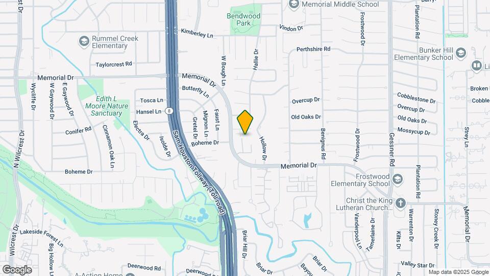 402 Bendwood Dr Map and Location Details