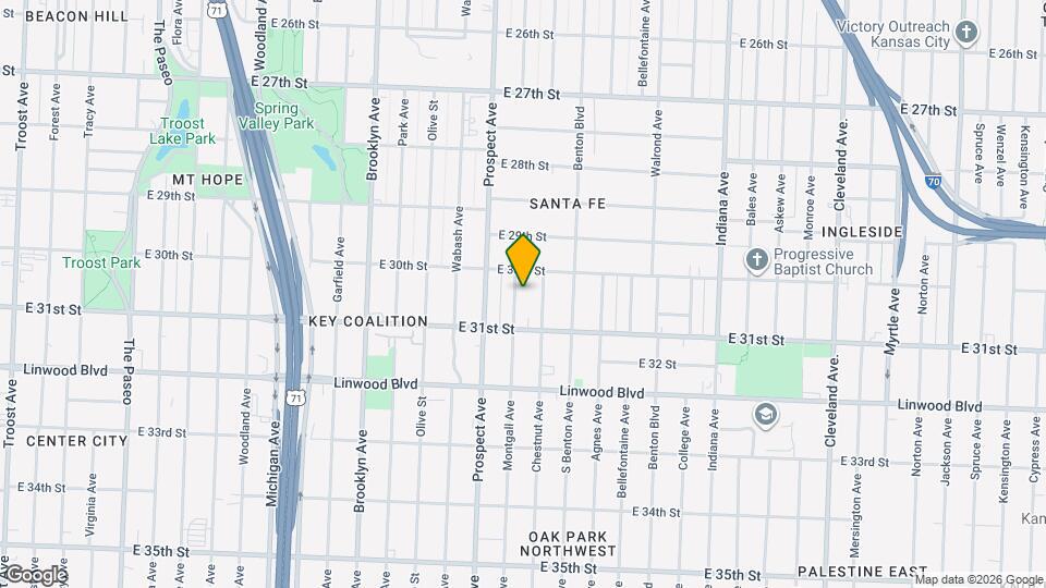 3015 Montgall Ave Map and Location Details