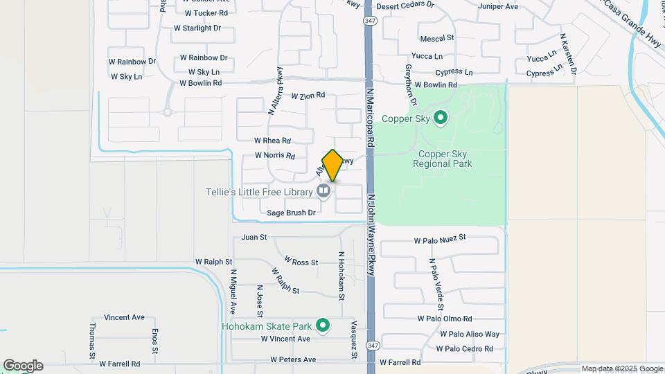 17490 N Gatun Ave Map and Location Details