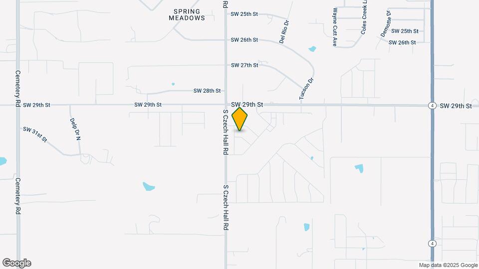 12109 SW 32nd St Map and Location Details