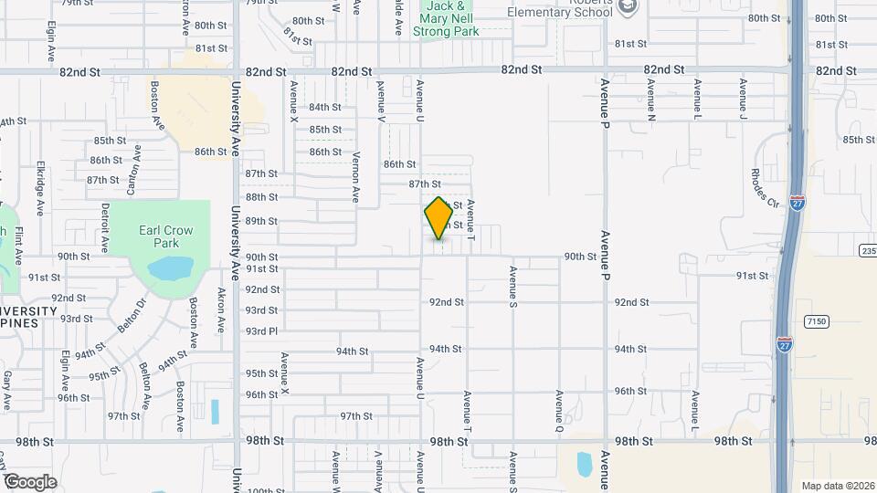 8907 Terrell Ave Map and Location Details