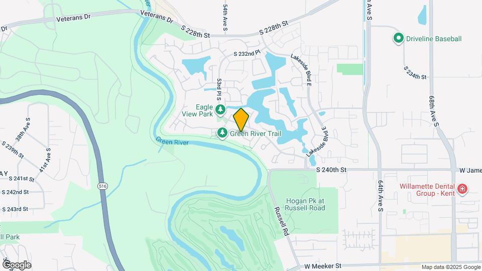 5401-5529 S 237Th Pl Pl Mapa y Detalles de la Ubicación