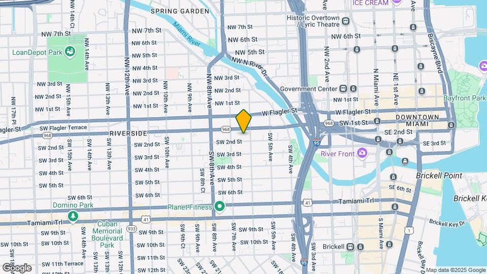 629 SW 2nd St Map and Location Details