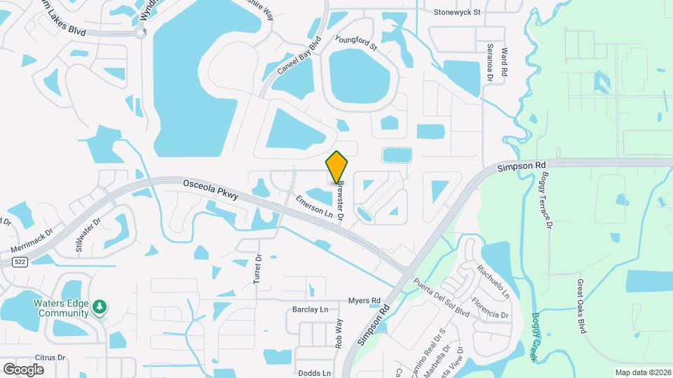 3234 Brewster Dr Map and Location Details